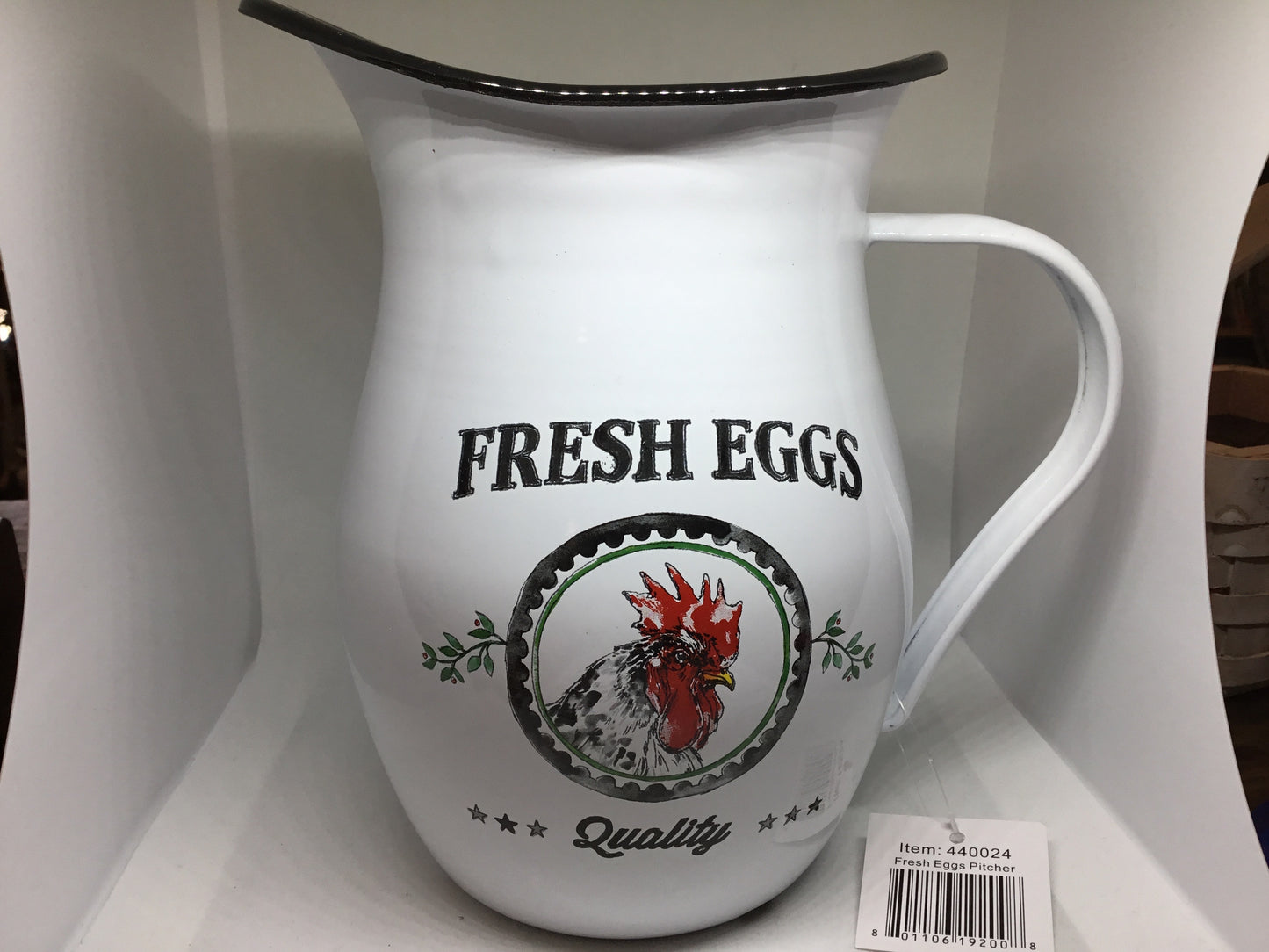 Fresh Eggs Pitcher