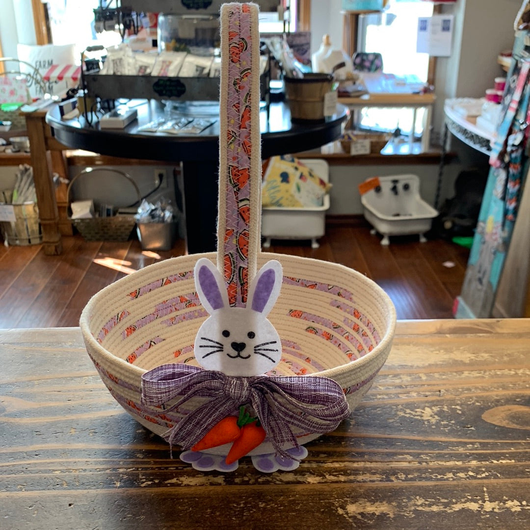 Handmade Easter Rope Basket
