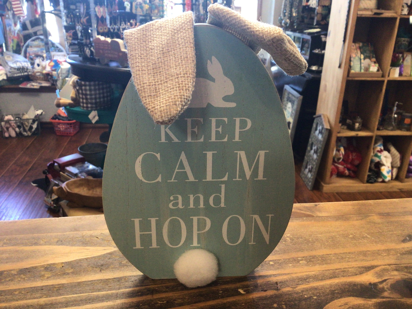 Keep Calm Hop On Sitter