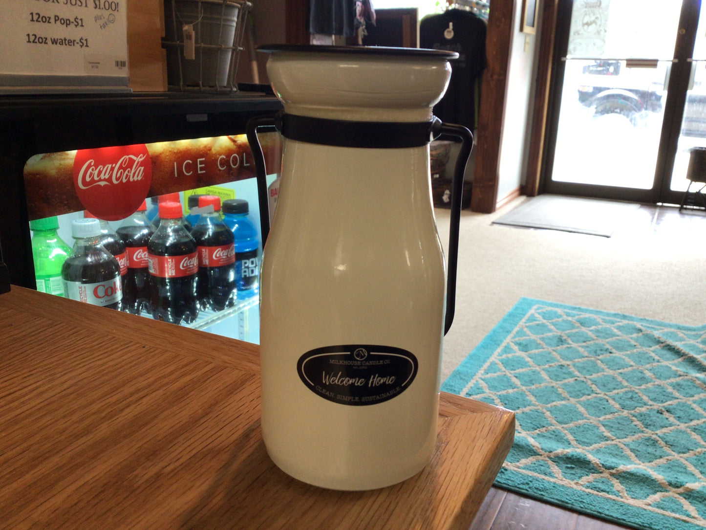 8oz Milkbottle Jar w/ Lid
