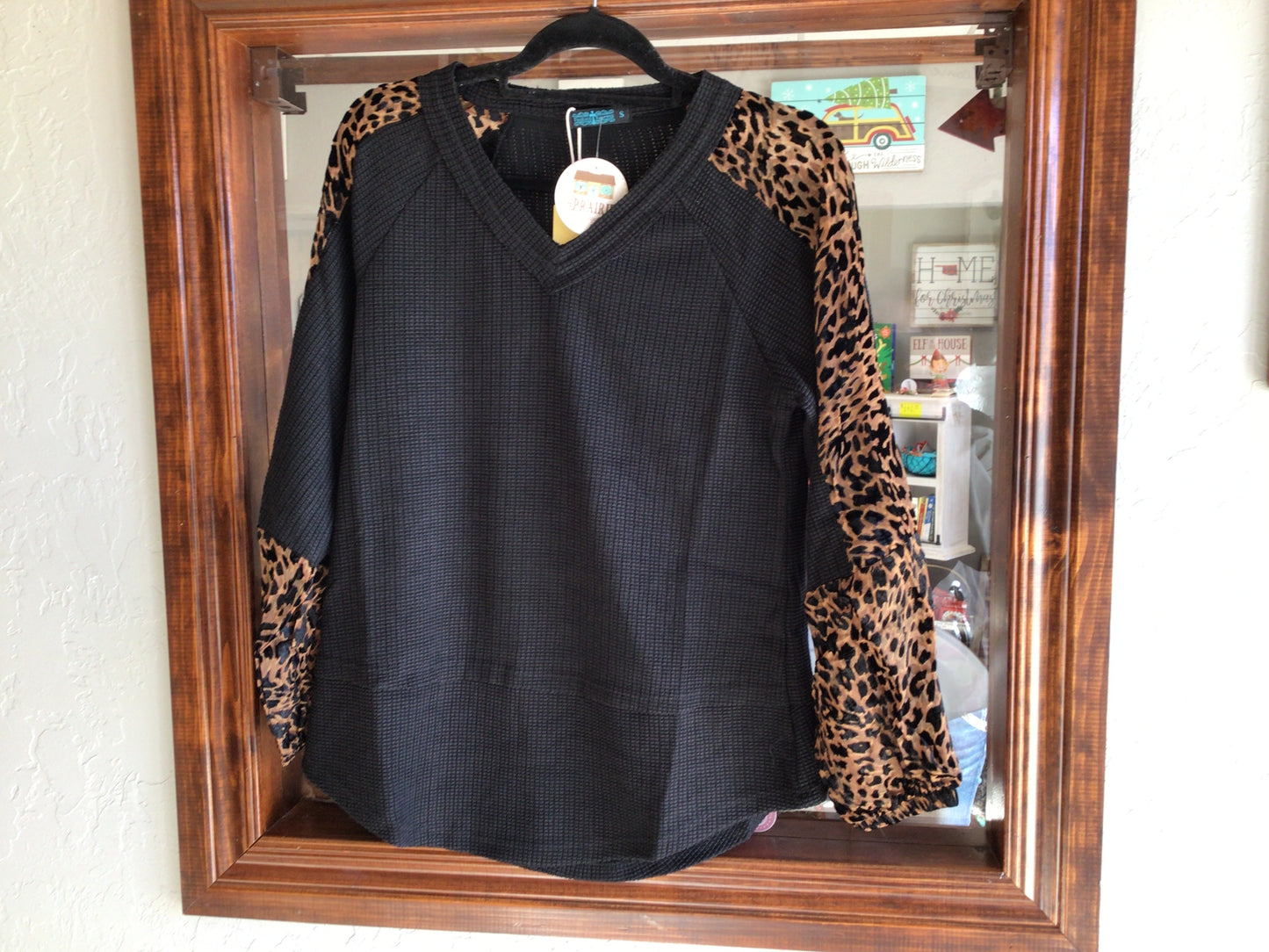 Black Leopard Long Sleeve