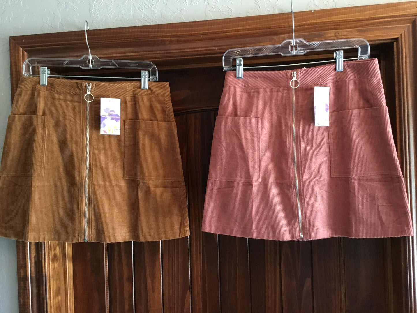 Ee:some Zipup Front Skirt