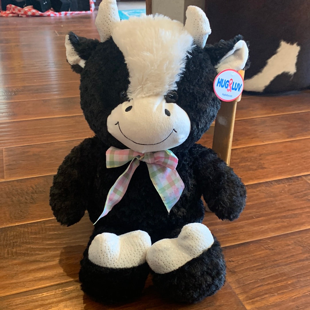 Floral Hug & Luv Cow