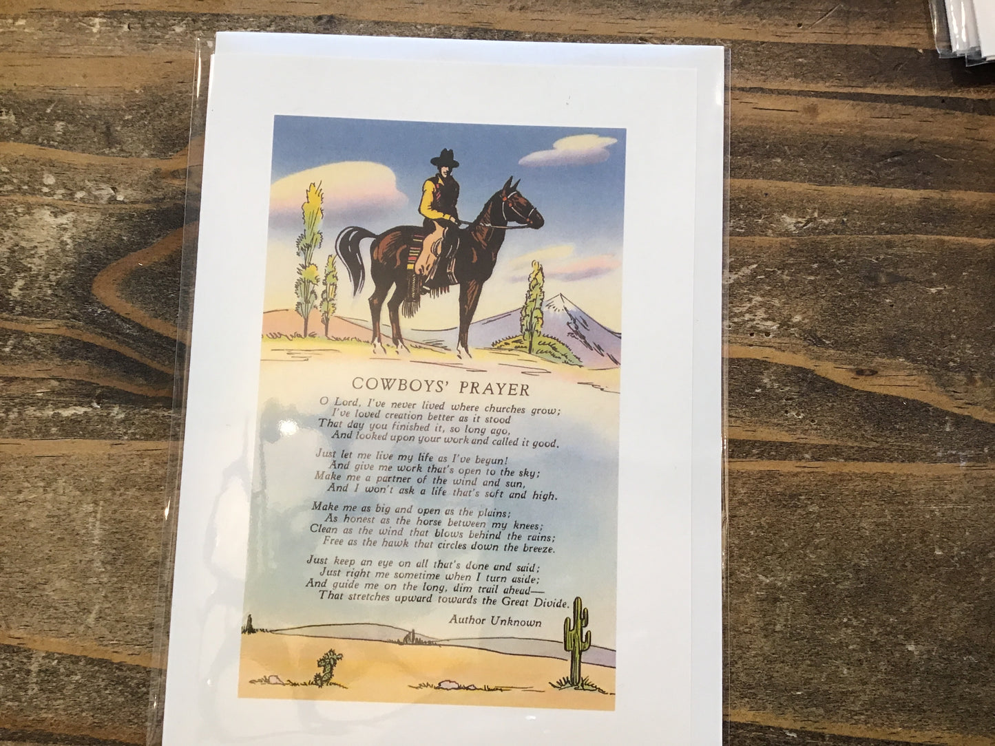 Western Blank Cards