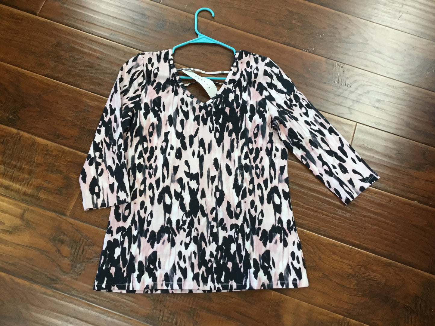 Pink Leopard String Back
