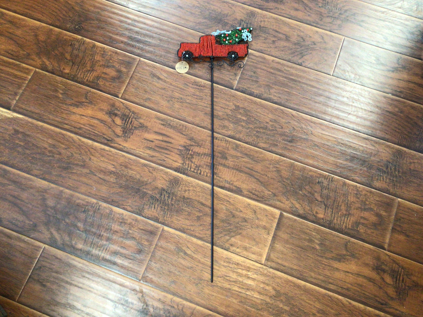 Christmas Truck Garden Stake