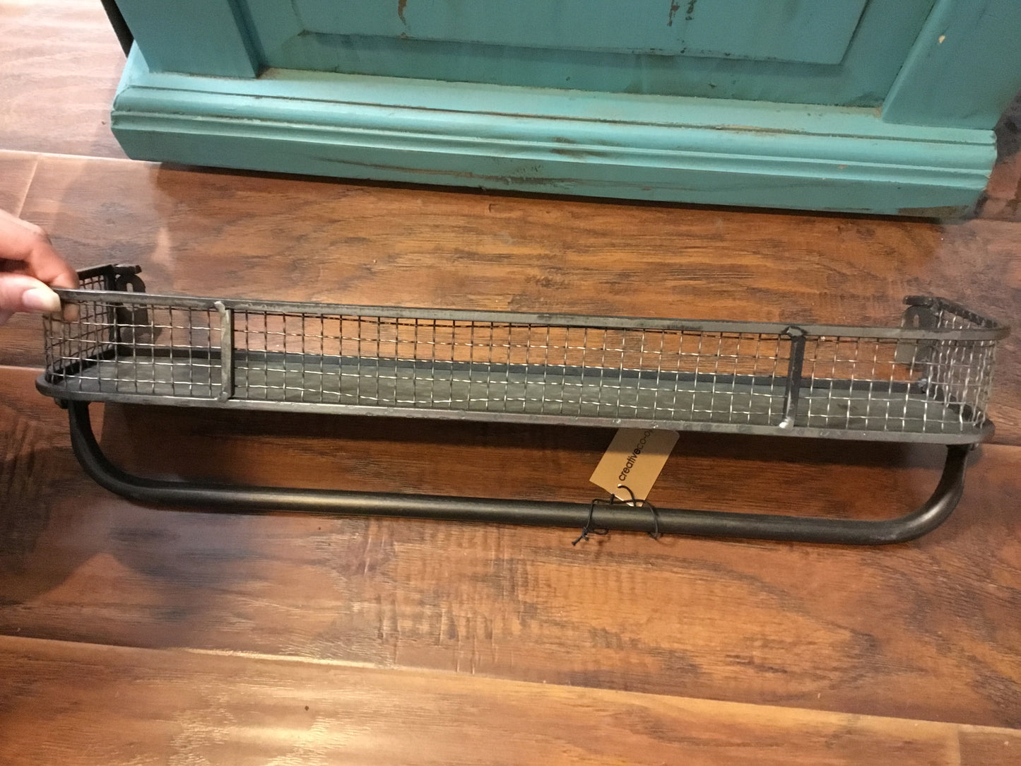 20-1/2”Lx3-1/2”W Metal Shelf