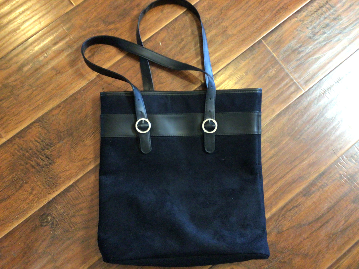 Black Suede Bag