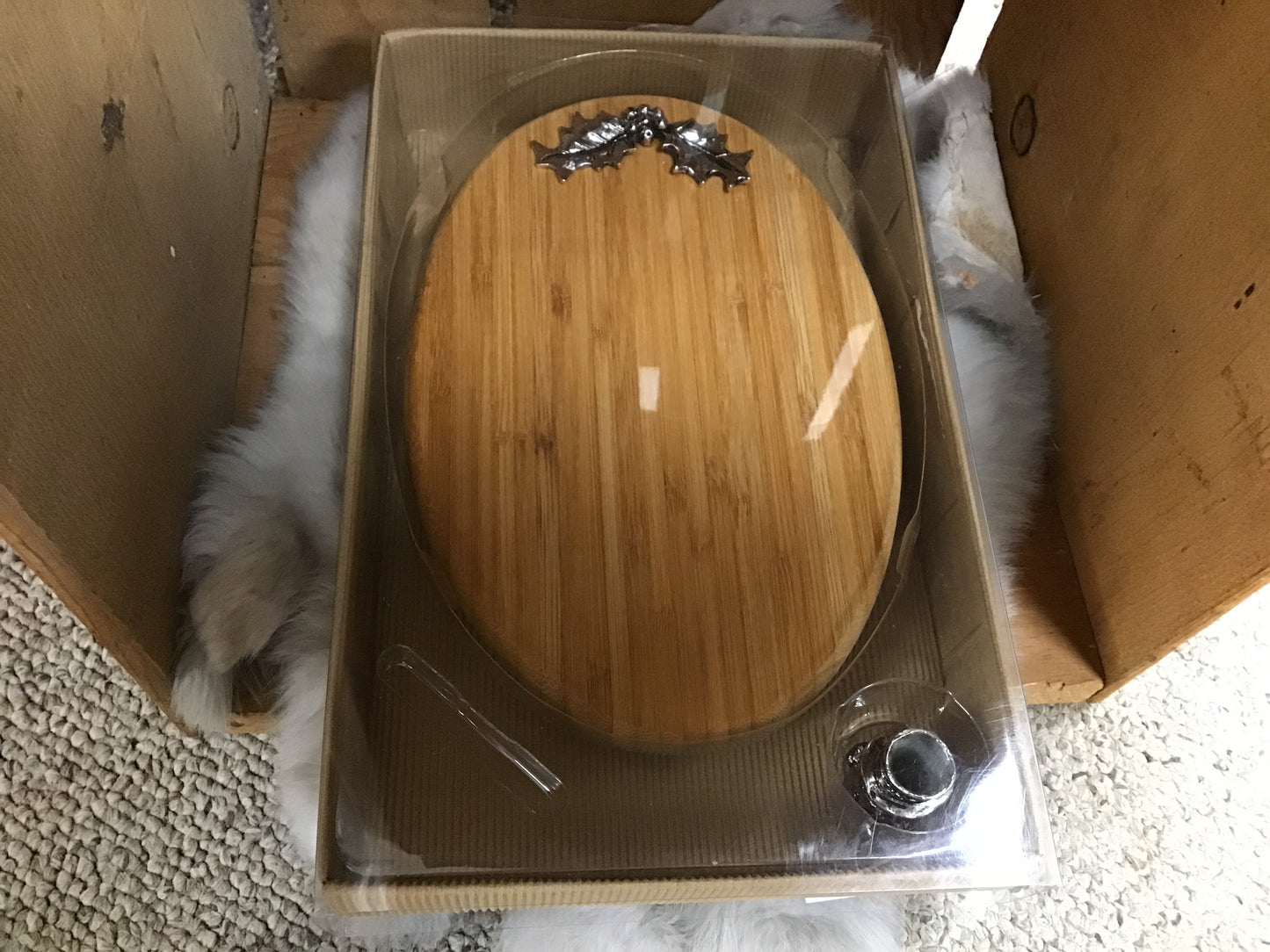 Christmas Cheese Bamboo Cheese Board