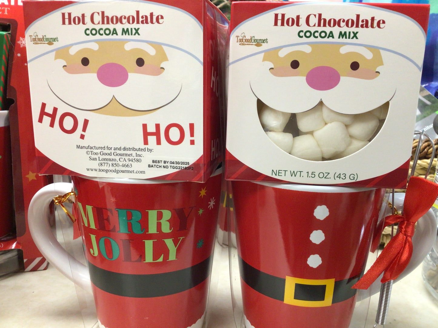 Holiday Cocoa Mug Set