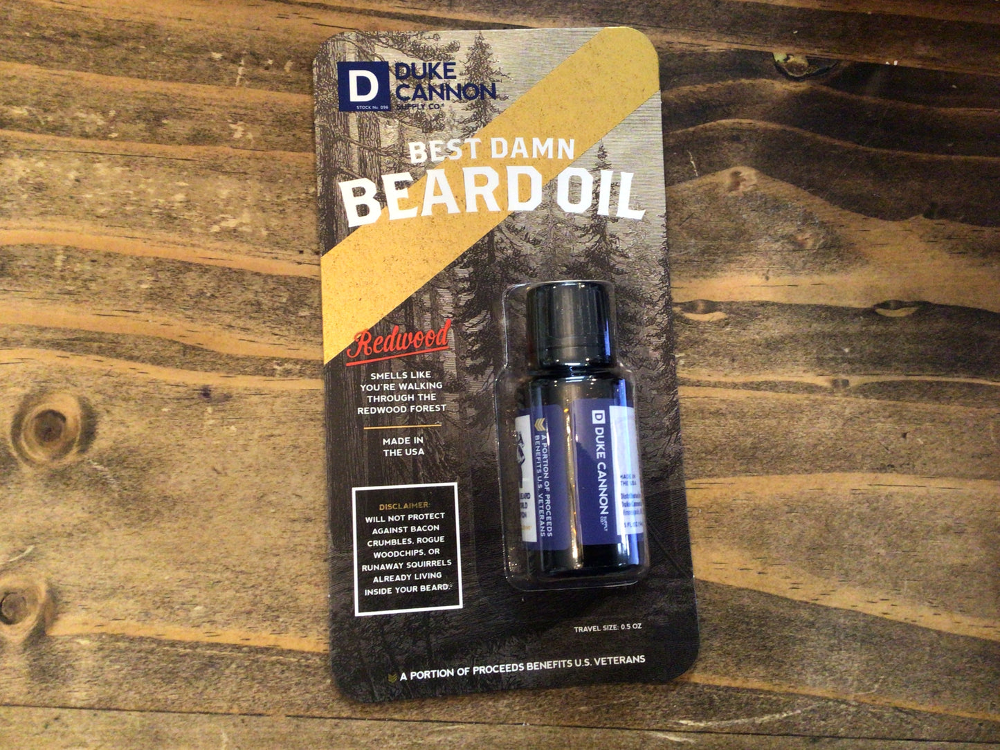 Duke Cannon Best Damn Beard Oil