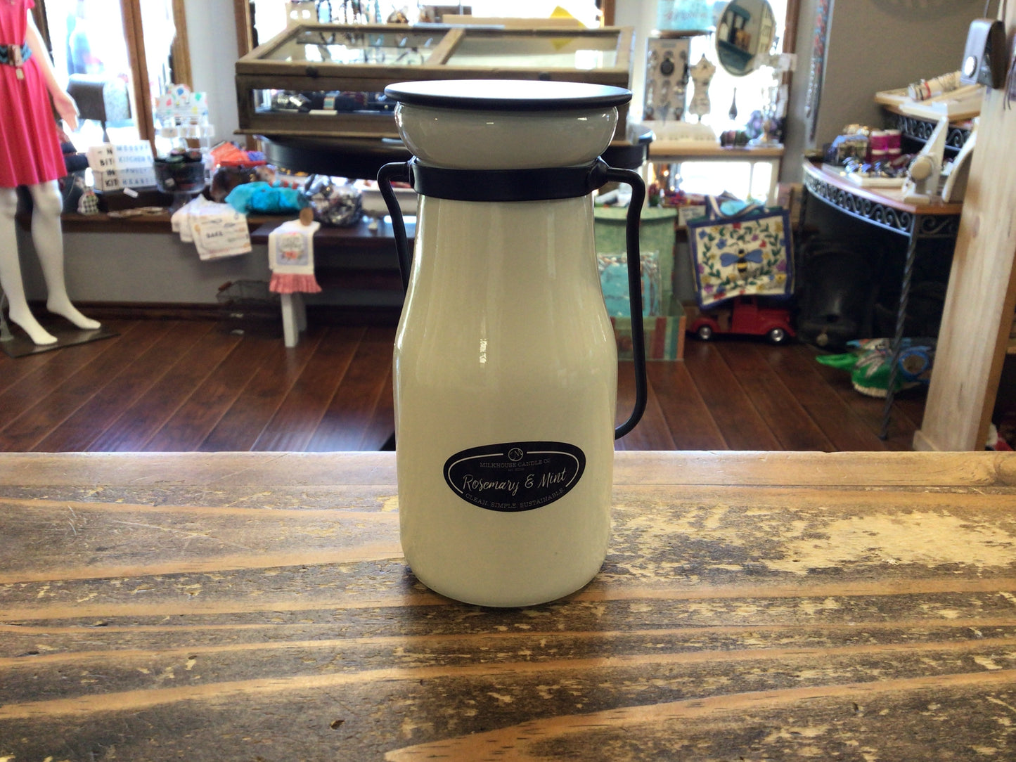 8oz Milkbottle Jar w/ Lid