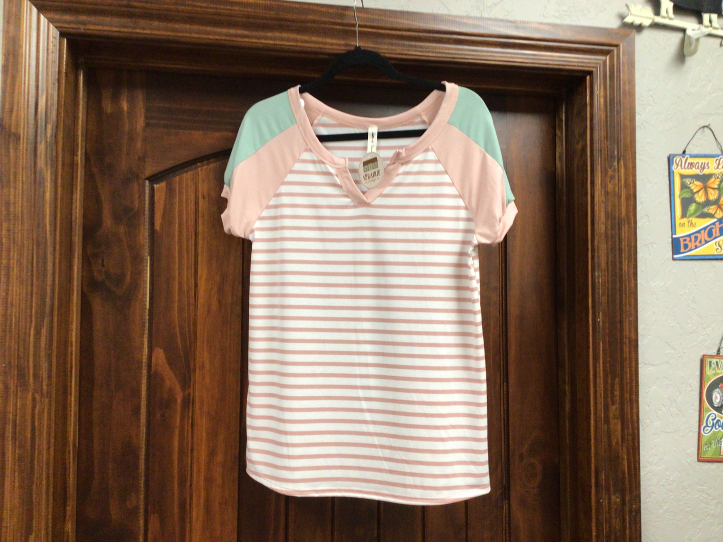 Pastel Striped Top