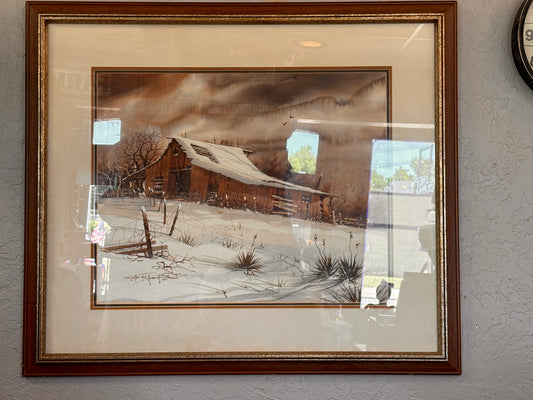 White Barn Picture