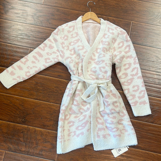 ComfyLuxe Leopard Robe W/ Pockets