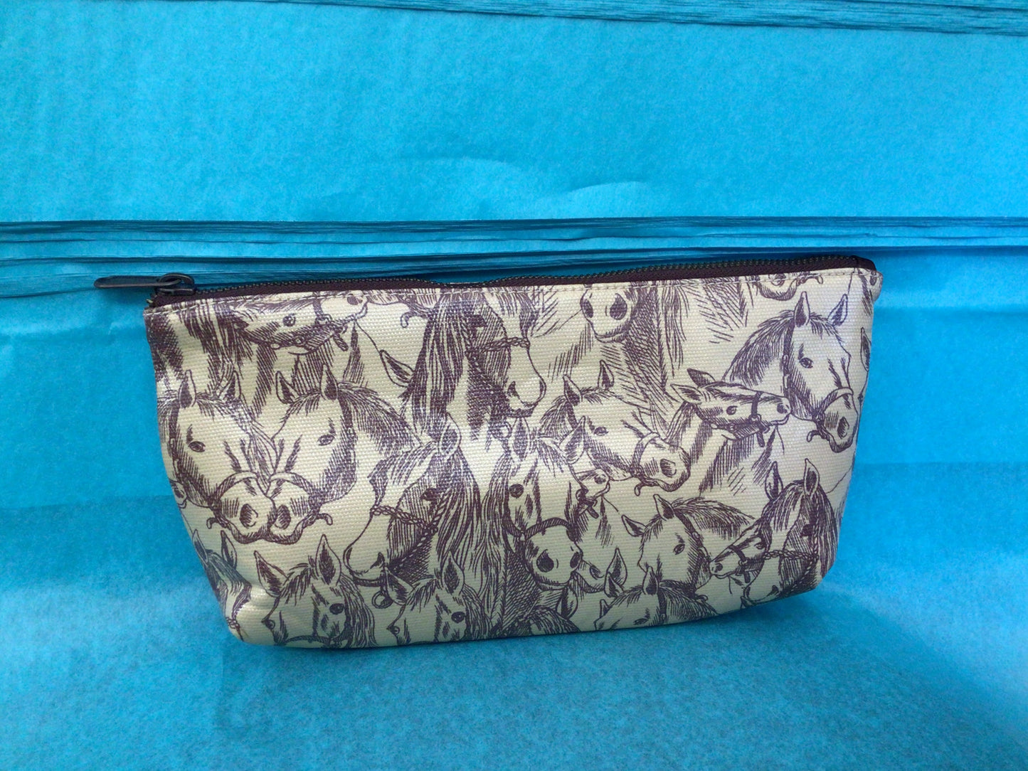 Large Horse Makeup Bag