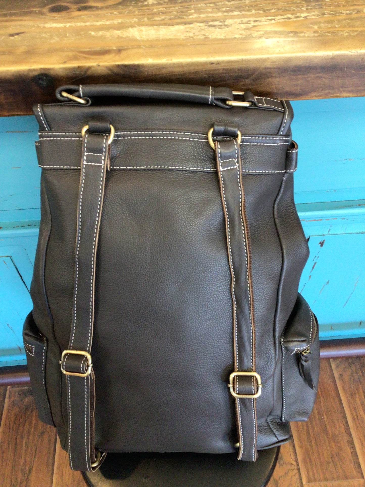Leather Backpack