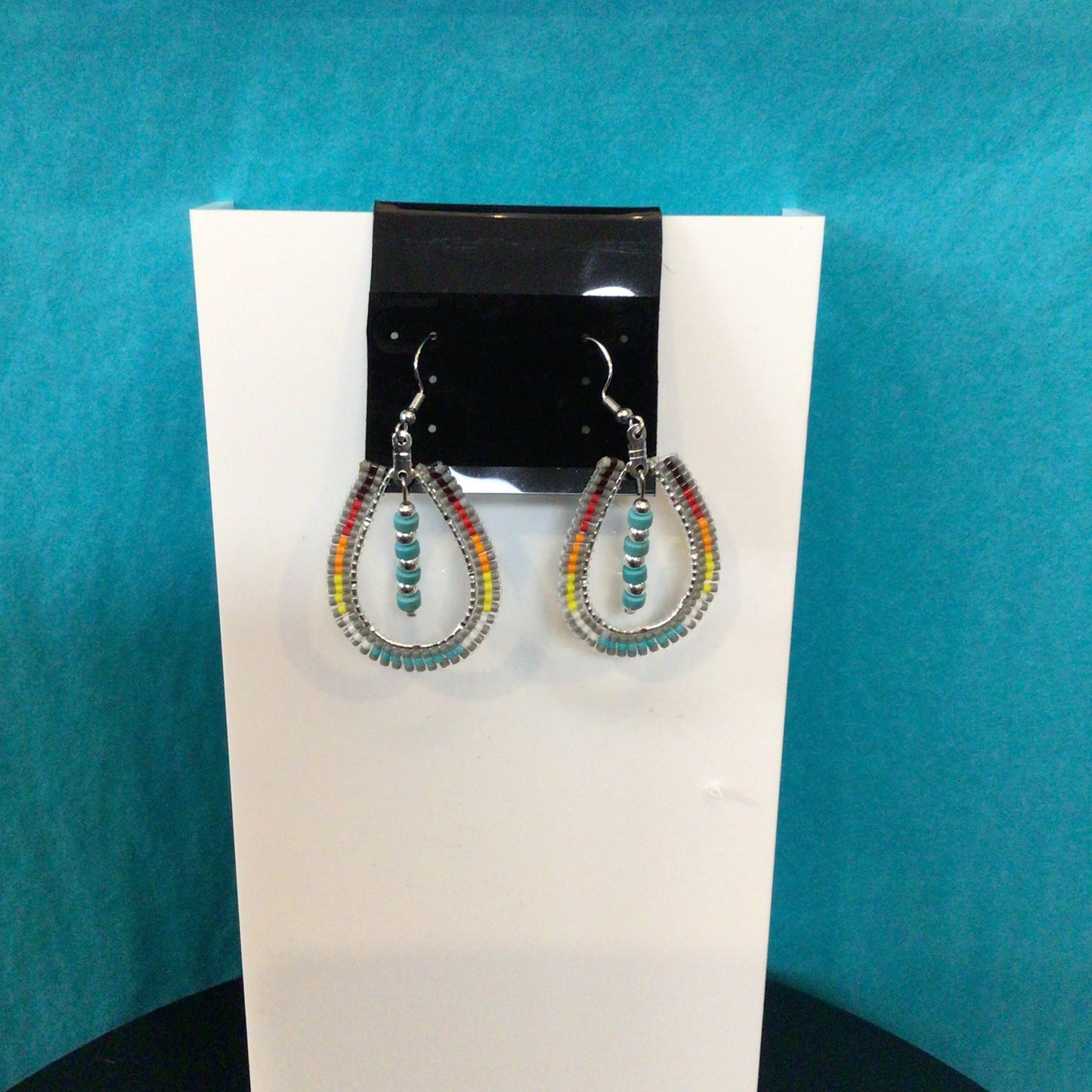 SS beaded teardrop ER