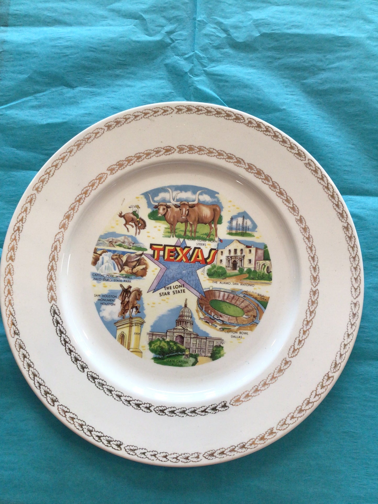 Texas Decorative Plate
