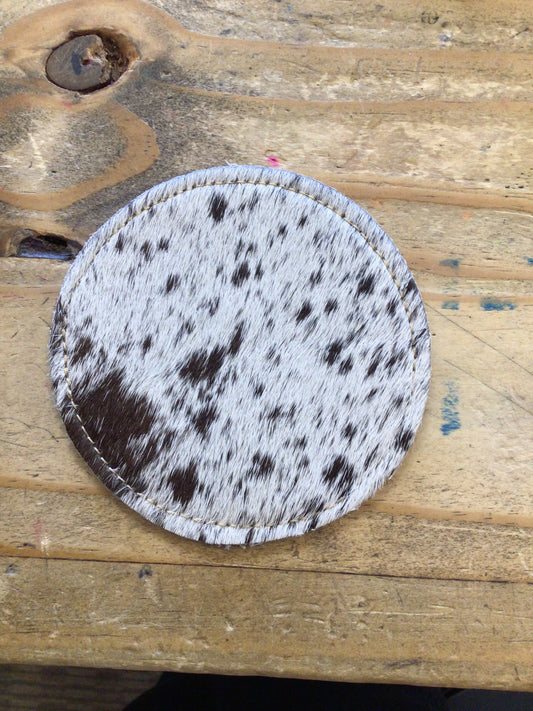 Cowhide Drink Coaster
