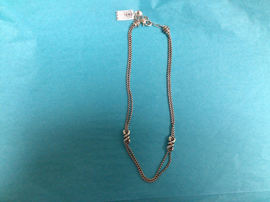 Interlok Twist Double Necklace