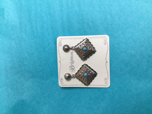 Mosaic Paseo Concho Post Drop Earring