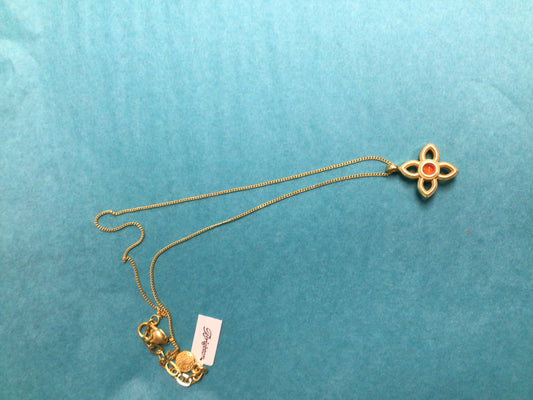 Venetian Gems Flower Petite Necklace