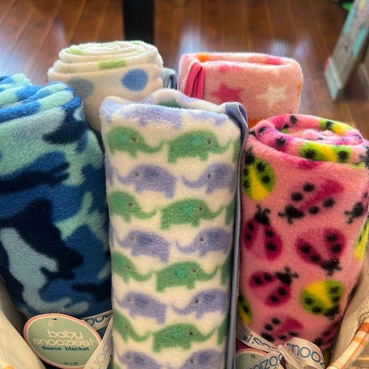 Snoozie Assorted Baby Blanket