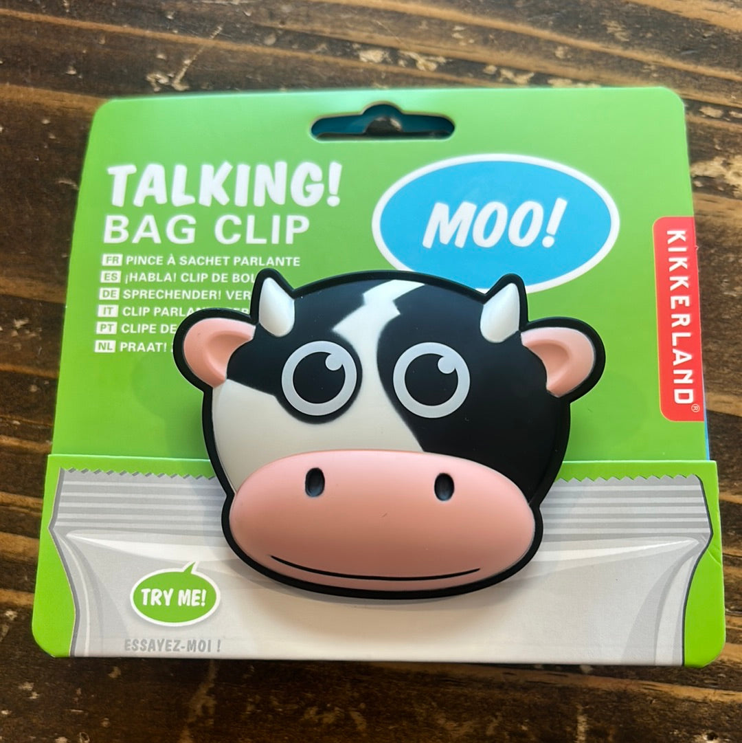 Talking! Bag Clip