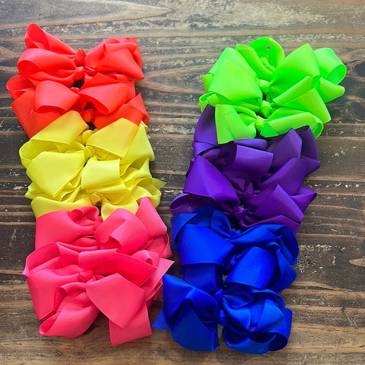 Assorted Colored Hairbows