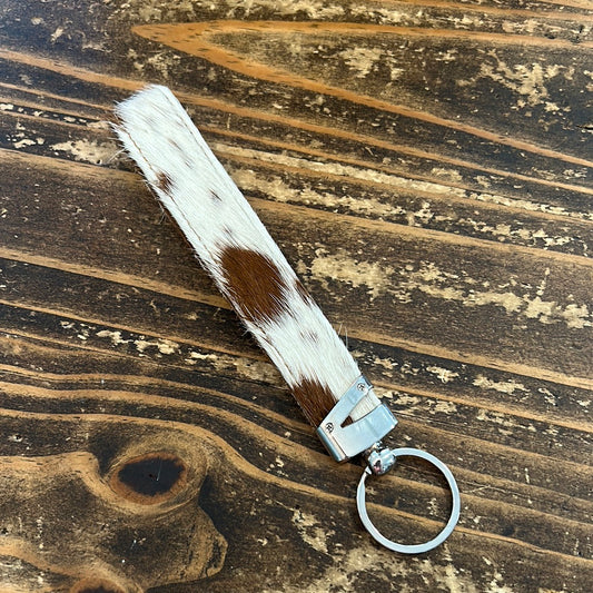 Cowhide Wristlet