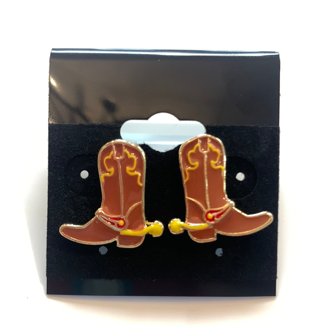 Western Style Stud Earrings