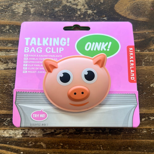 Talking! Bag Clip