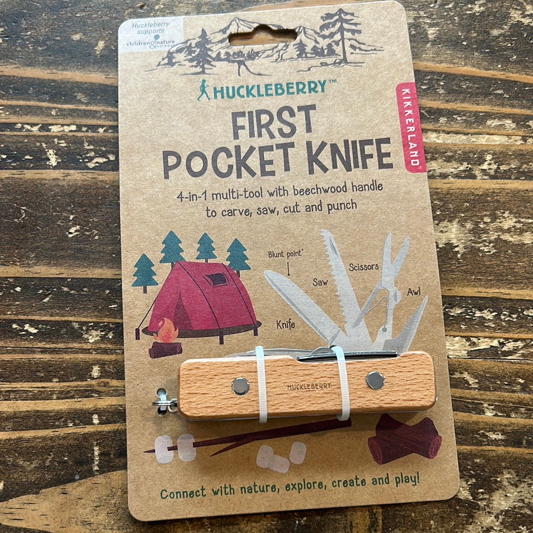 Huckleberry First Pocket Knife