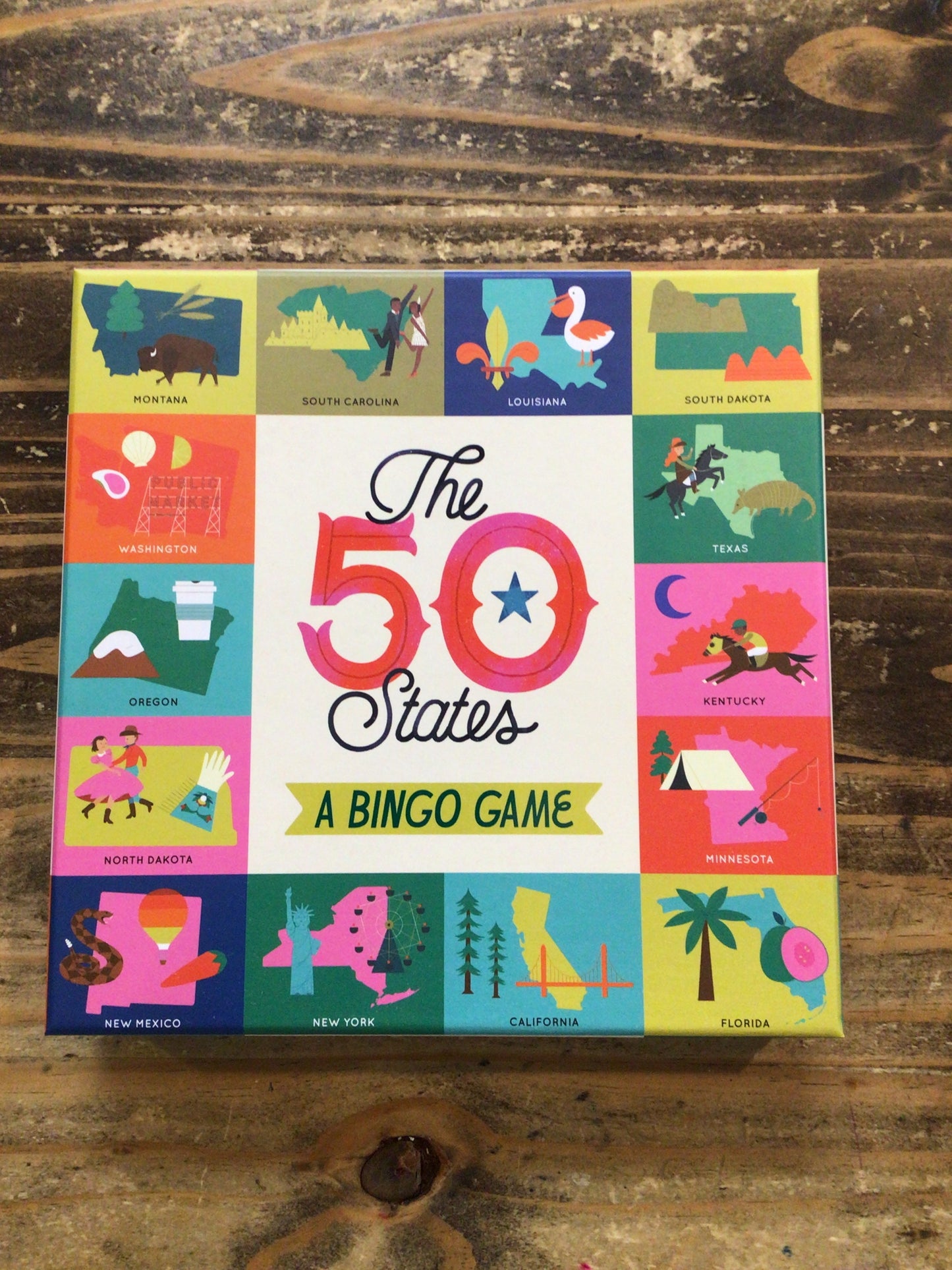 50 States Bingo