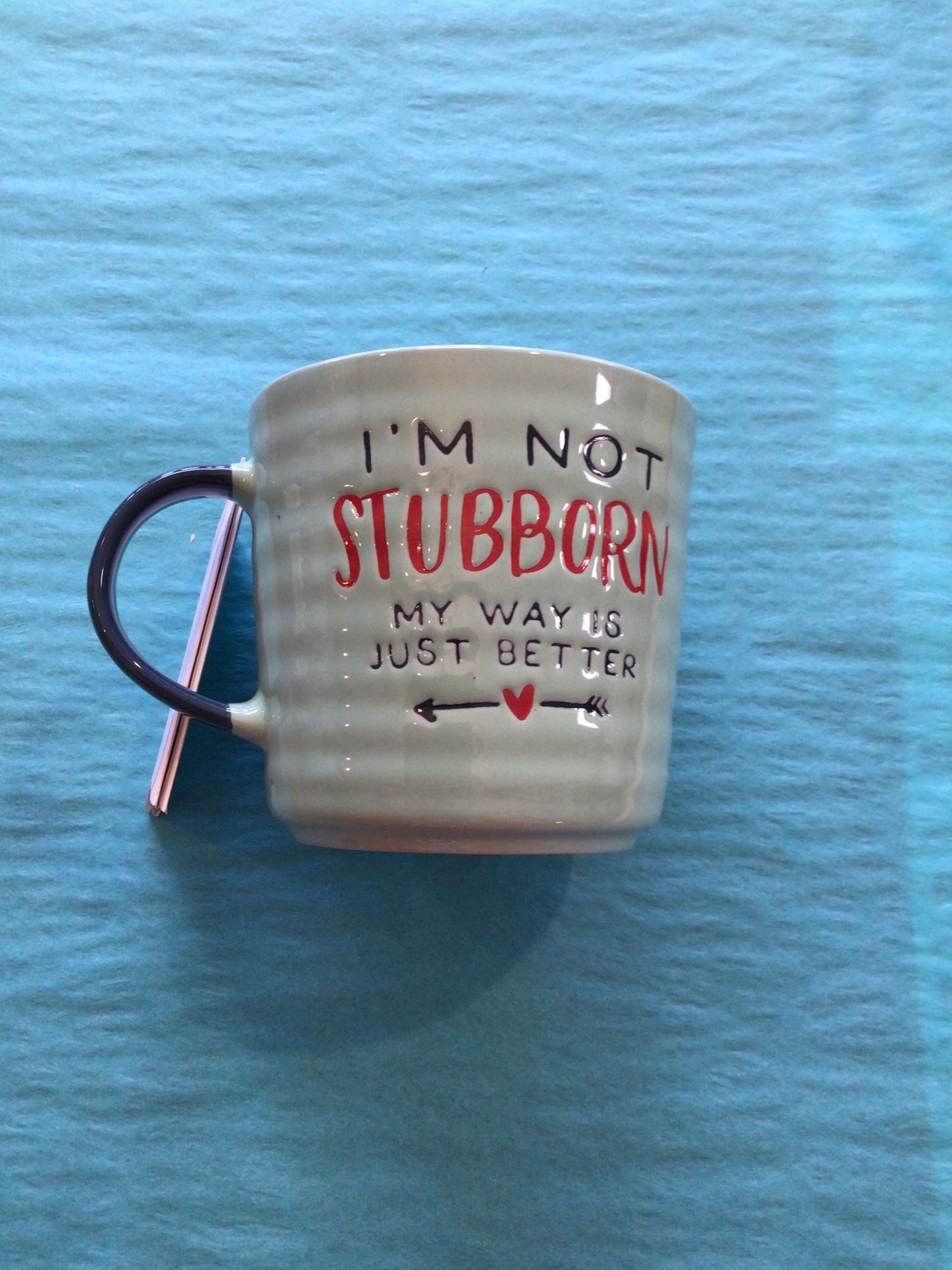 I’m not stubborn mug
