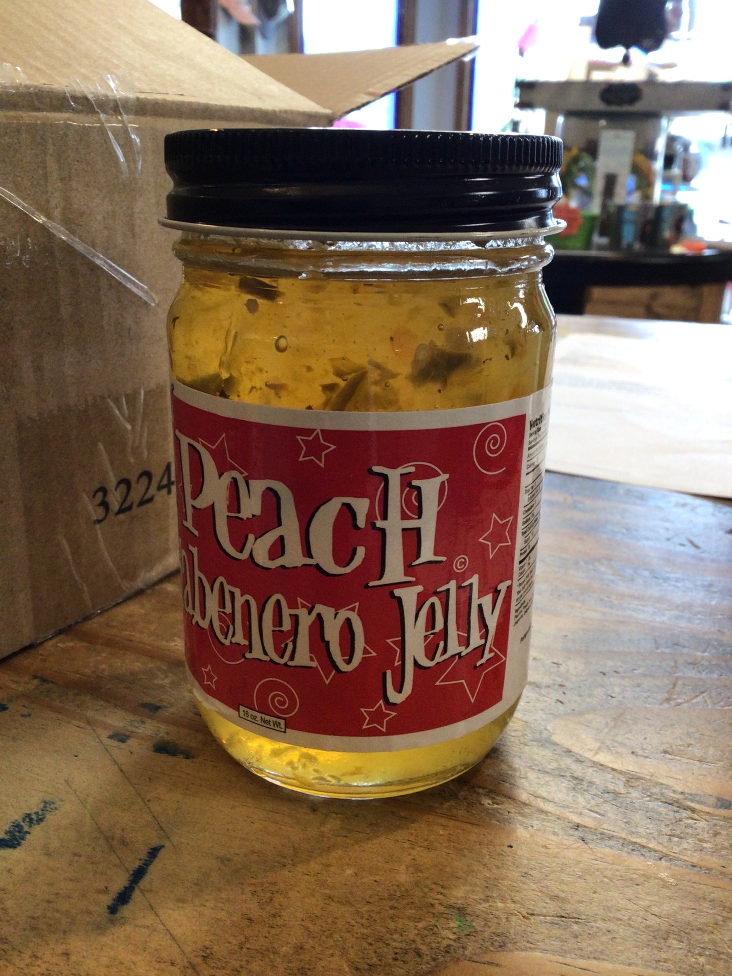 Peach Habanero Jelly