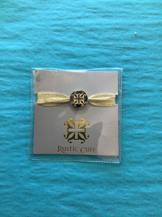 Rustic Cuff gold Hair tie