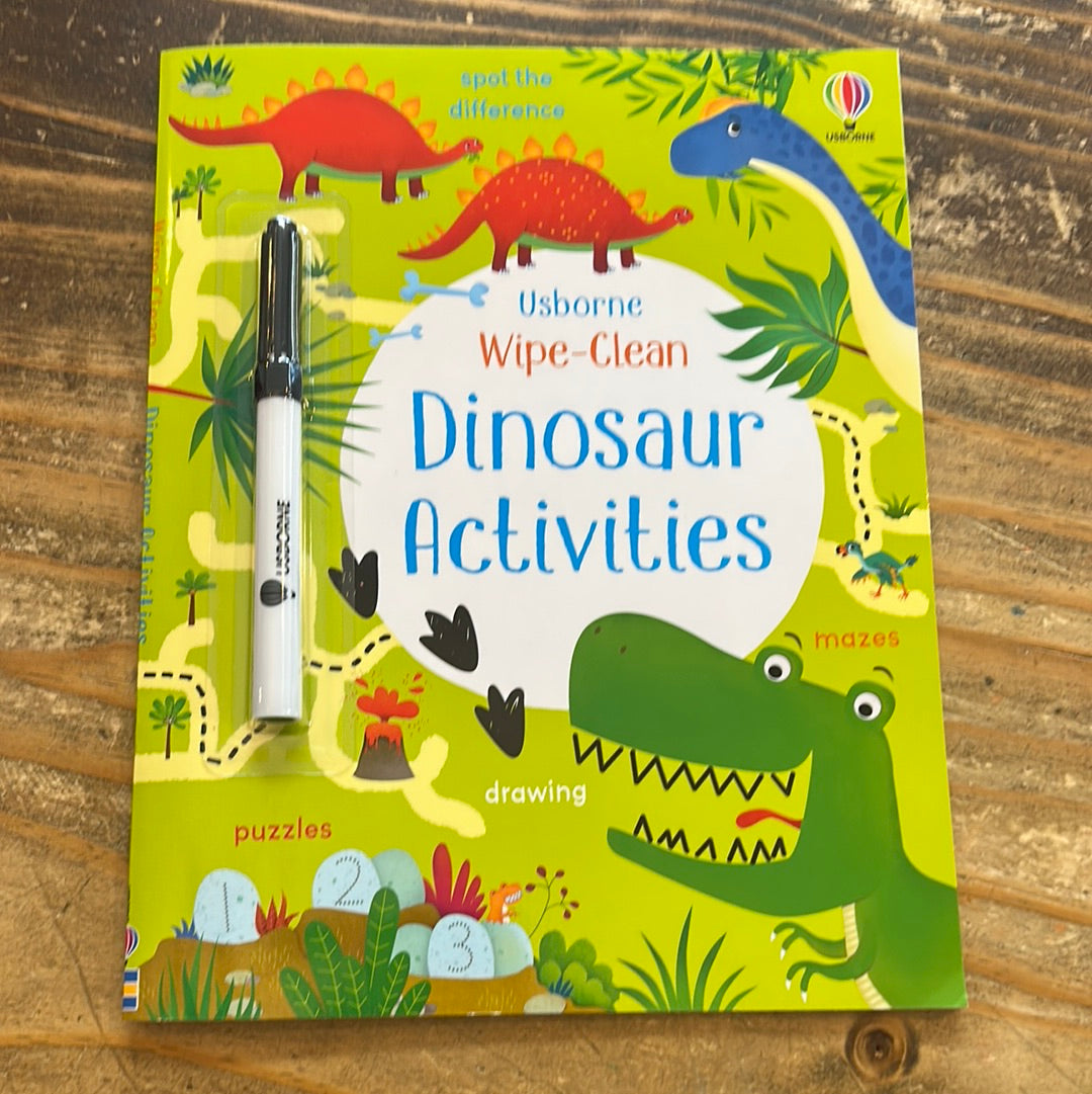 Wipe Clean Dinosaur Activities