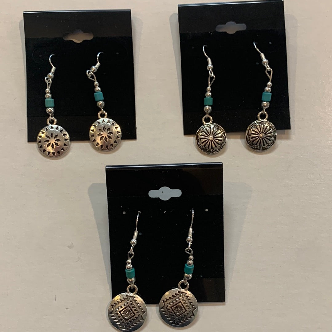 SS Assorted Dangle Earrings