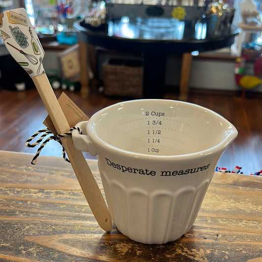 Measuring Cup & Spatula Set