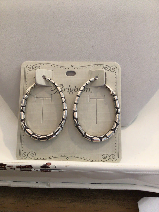 SIL Pebble Oval Hoop