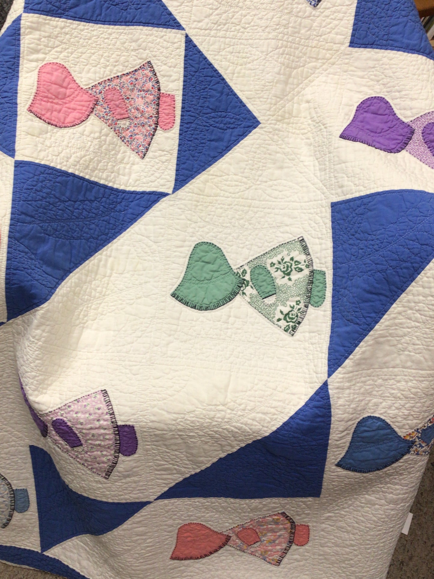 Vintage sunbonett sue quilt