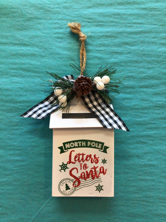 Letter to Santa ornament