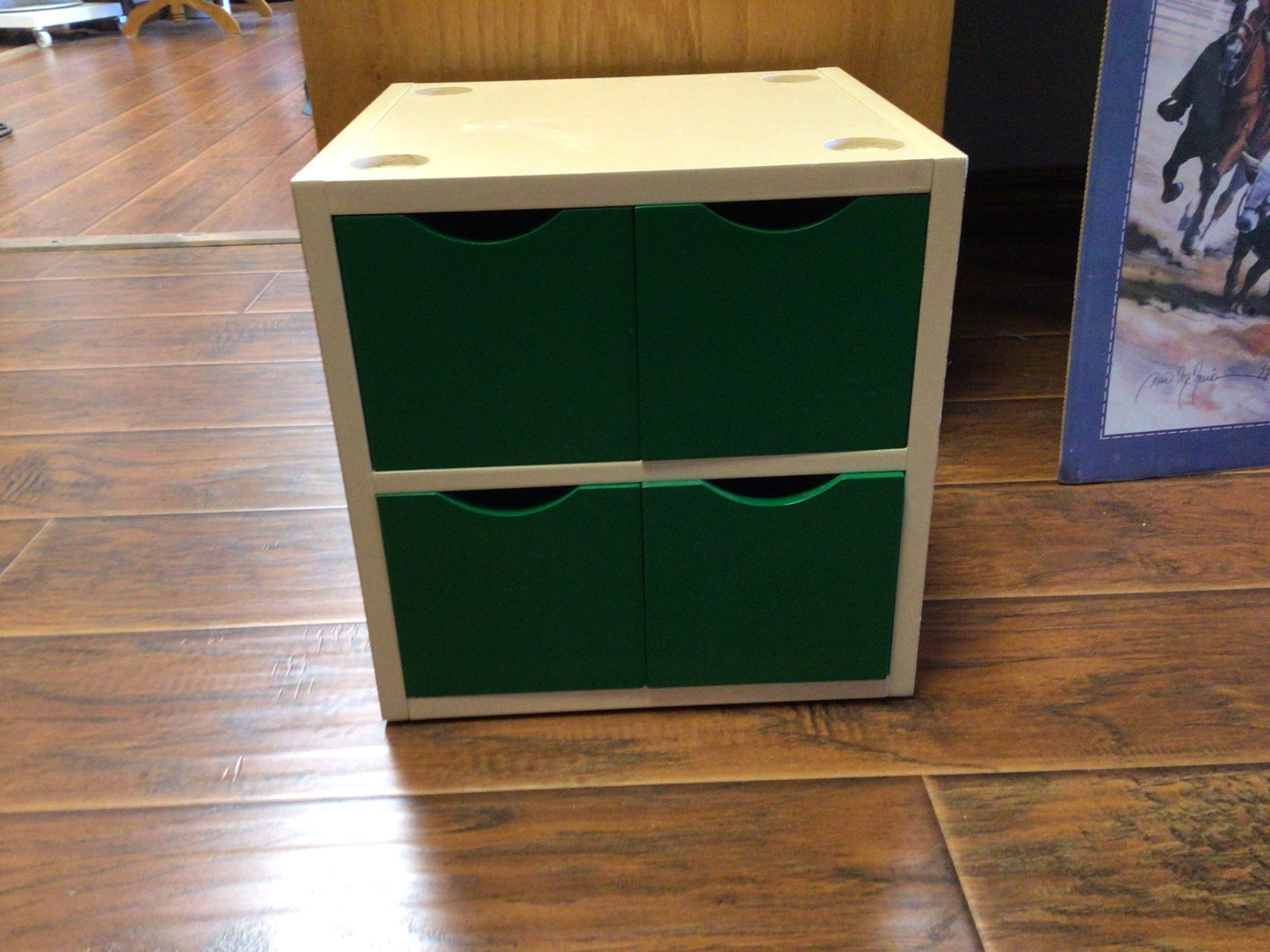 Football storage cube
