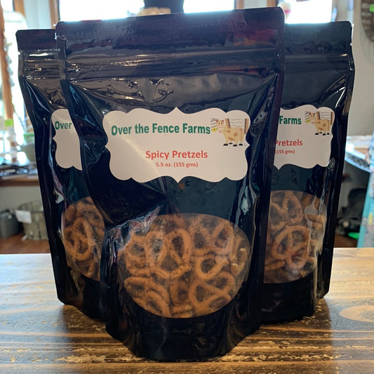 Spicy Ranch Pretzels