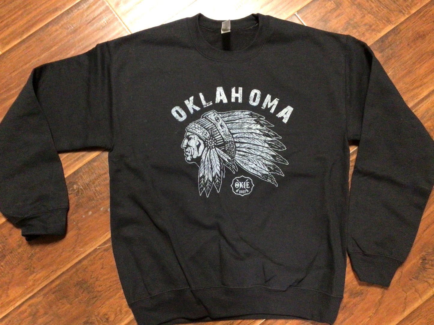 Oklahoma Native American Man Sweatshirt