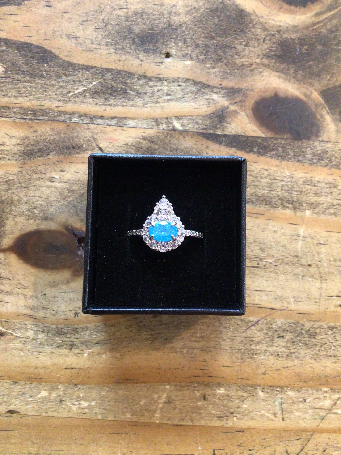 Blue Topaz Ring