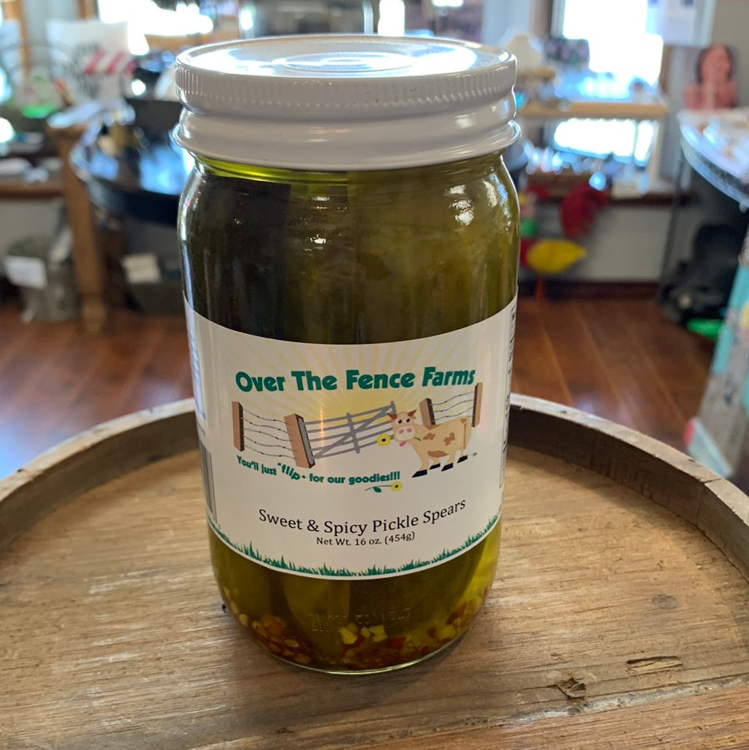 Sweet & Spicy Pickle Spears