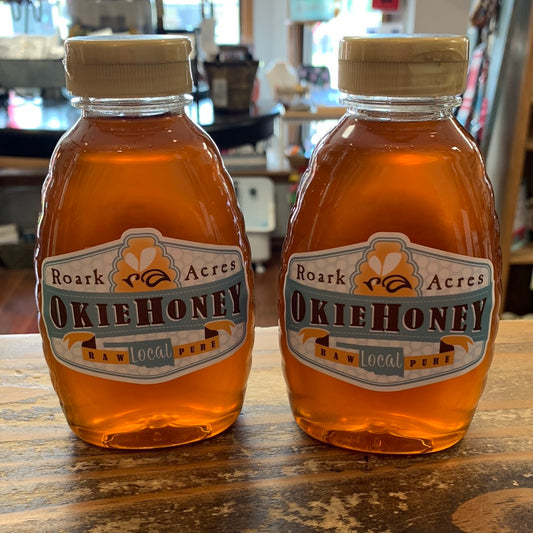 Roark Acres 16oz Raw Okie Honey